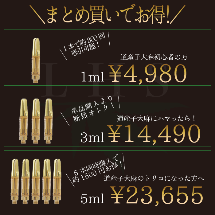 LHS® 道産子大麻CBN85％ LIQUID