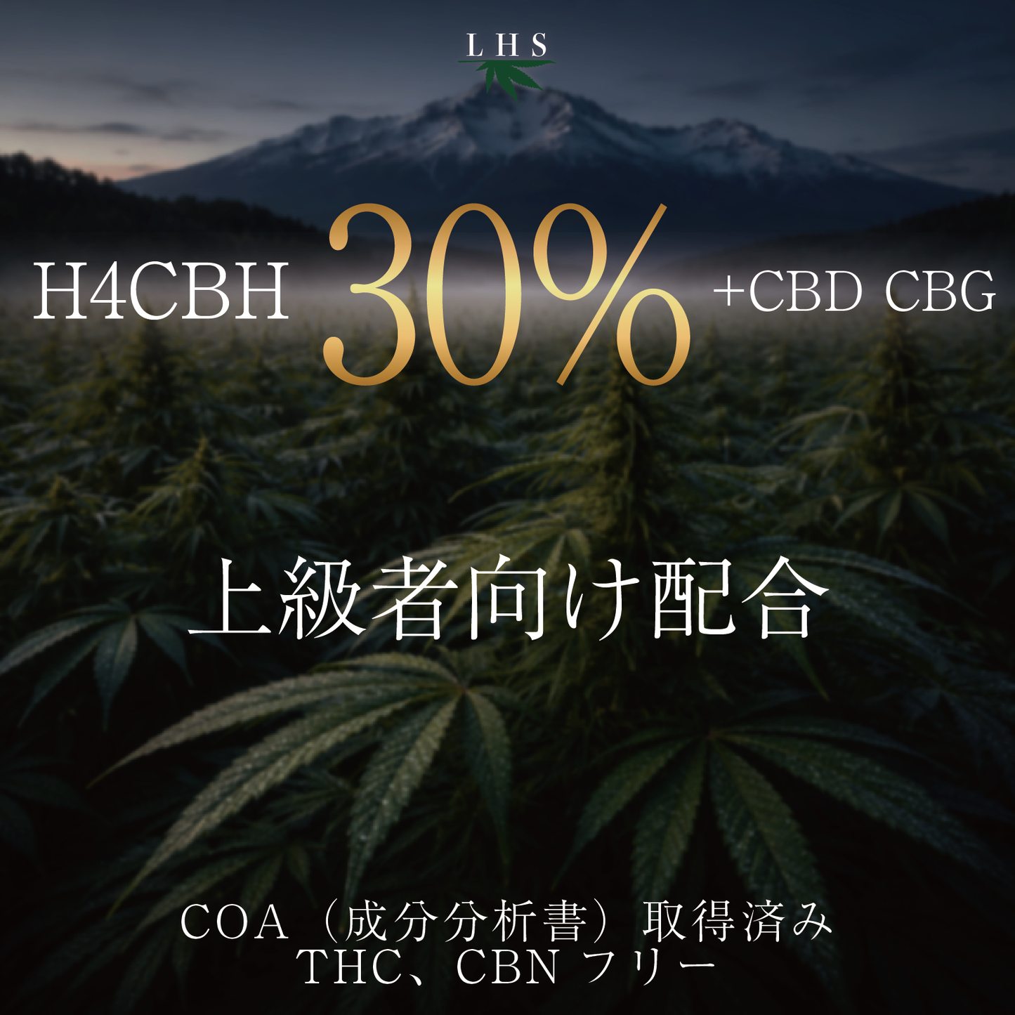 LHS® 道産子大麻H4CBH LIQUID