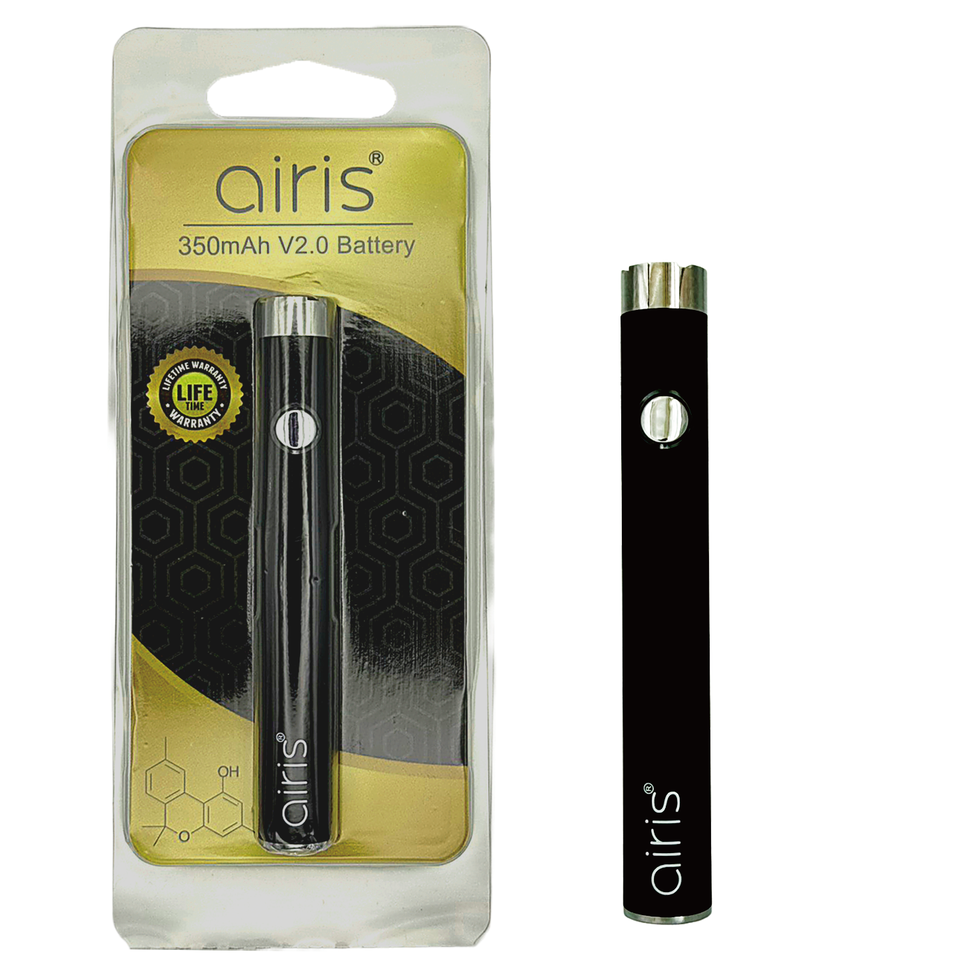 Airis VERTEX 350mAh V2.0 510規格バッテリー